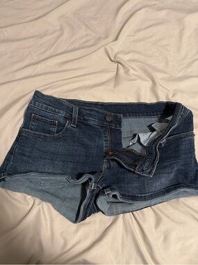 Levi's Dark Blue Denim Jean Shorts